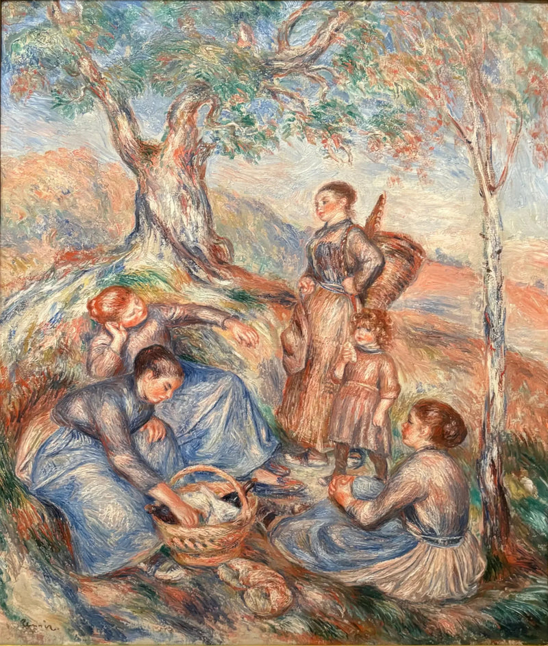 De maaltijd van de druivenplukkers - Pierre-Auguste Renoir