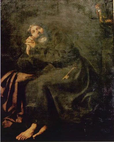 De berouwvolle Petrus - Francisco de Zurbarán
