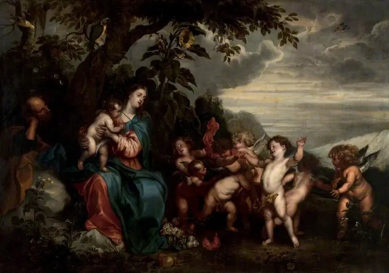 De rust tijdens de vlucht naar Egypte - Antoine van Dyck

Source:
Le repos pendant la fuite en Égypte - Antoine van Dyck