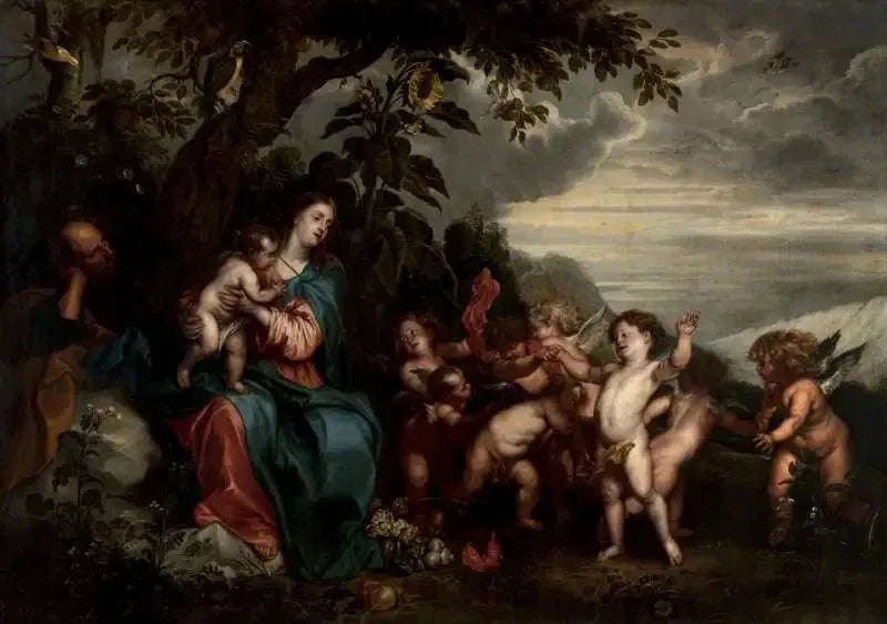 De rust tijdens de vlucht naar Egypte - Antoine van Dyck

Source:
Le repos pendant la fuite en Égypte - Antoine van Dyck