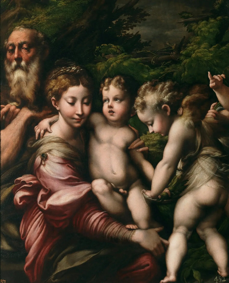 De Rust tijdens de vlucht naar Egypte - Parmigianino