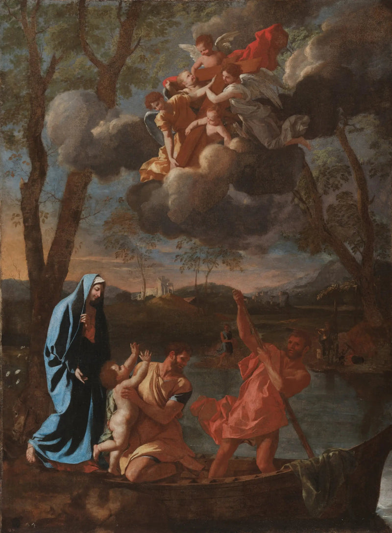 De Terugkeer uit Egypte - Nicolas Poussin