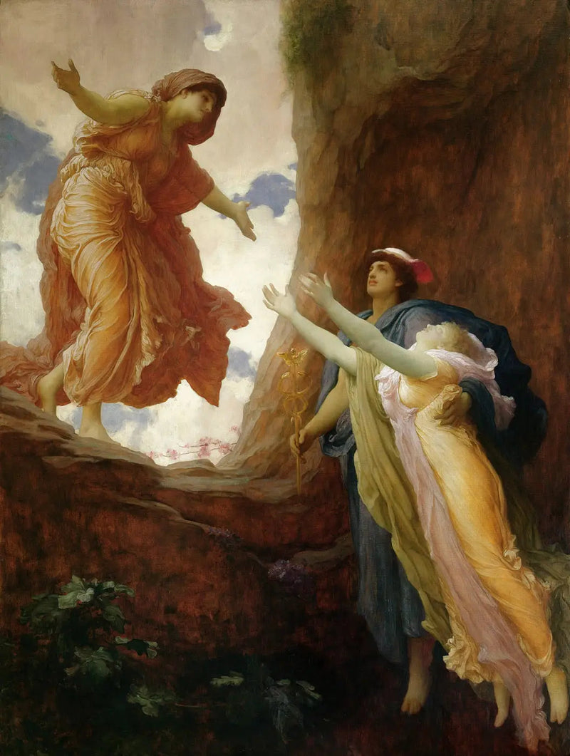 De terugkeer van Persephone - Frederic Leighton

Source:
Le retour de Perséphone - Frederic Leighton