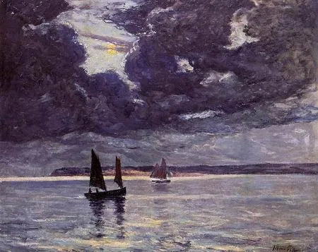 De terugkeer van de vissersboten - Maxime Maufra