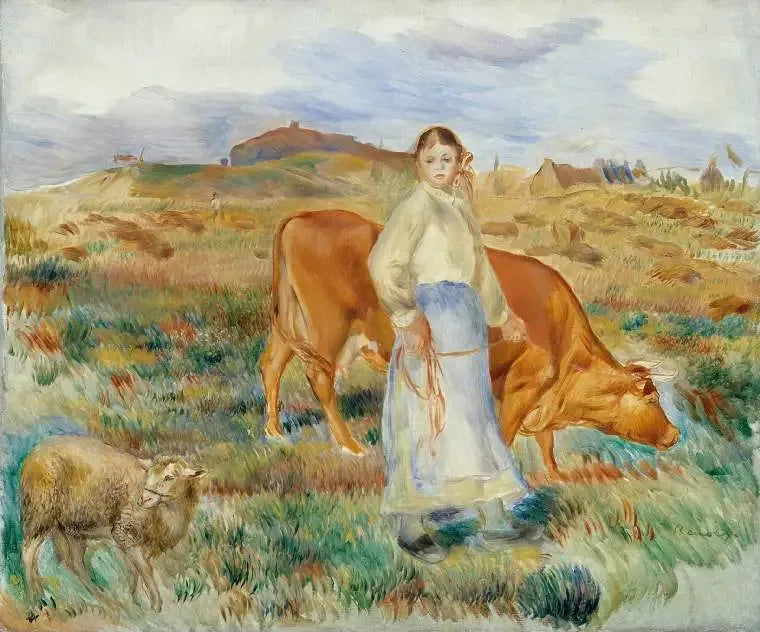 De terugkeer van de velden - Pierre-Auguste Renoir