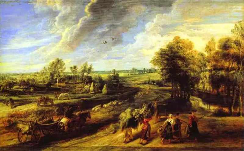 De Terugkeer van de Landbouwers - Peter Paul Rubens