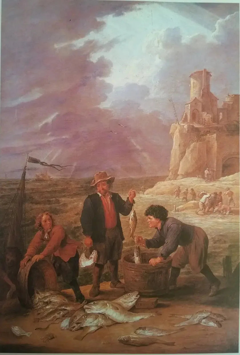 De terugkeer van de vissers met hun vangst - David Teniers de Jonge

Source:
Le retour des pêcheurs avec leurs prises - David Teniers le Jeune