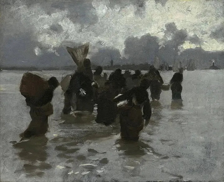 De terugkeer van de vissersvrouwen - John Singer Sargent