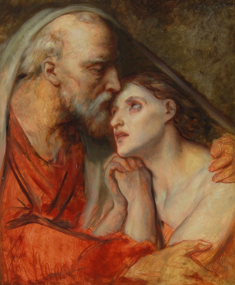 De terugkeer van de verloren zoon - Ary Scheffer
