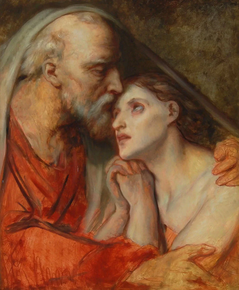 De terugkeer van de verloren zoon - Ary Scheffer