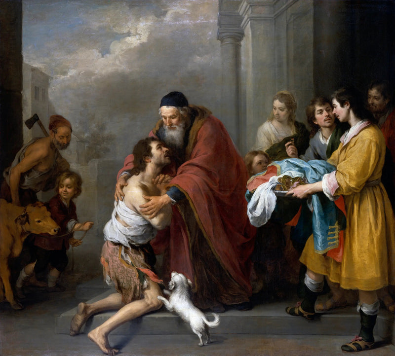 De Terugkeer van de Verloren Zoon - Bartolomé Esteban Murillo

Source:
Le Retour du fils prodigue - Bartolomé Esteban Murillo