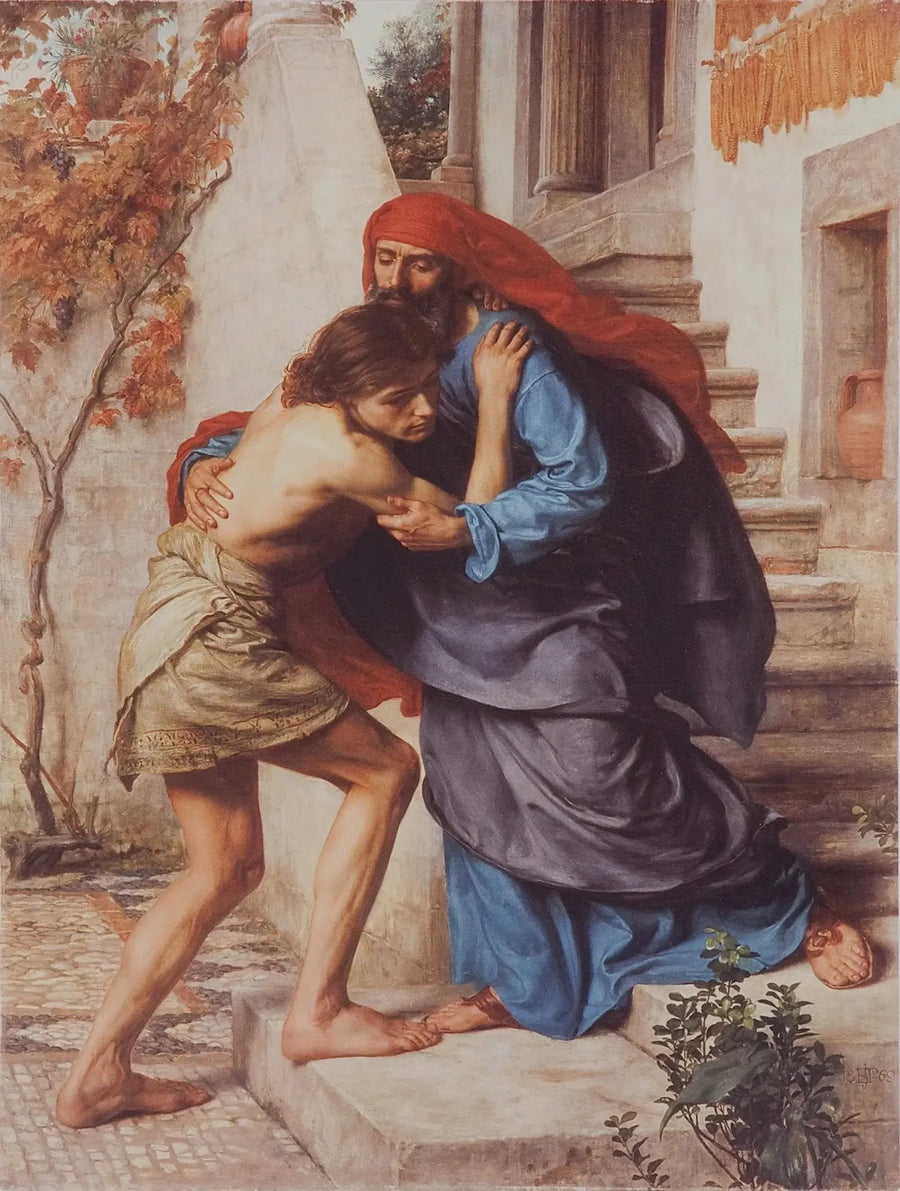 De terugkeer van de verloren zoon - Edward Poynter

Source:
Le retour du fils prodigue - Edward Poynter