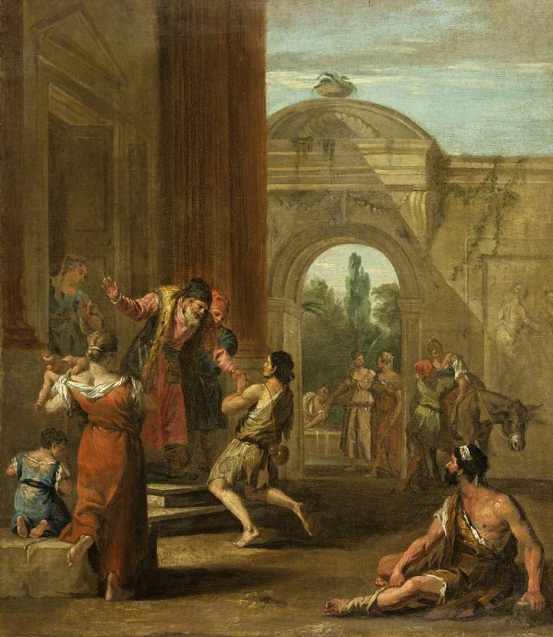 De terugkeer van de verloren zoon - Sebastiano Ricci