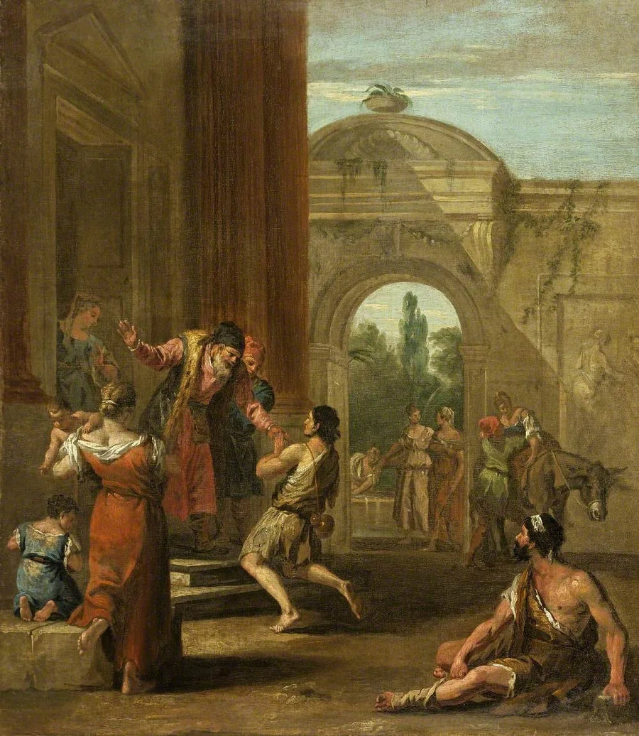 De terugkeer van de verloren zoon - Sebastiano Ricci