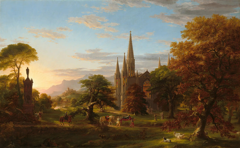 De Terugkeer - Thomas Cole

Source:
Le Retour - Thomas Cole