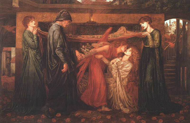Dante's Droom - Dante Gabriel Rossetti