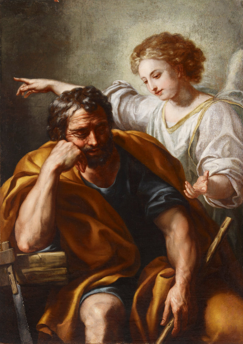 Het droom van Joseph - Anton Raphael Mengs