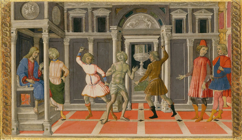 De Droom van Sint Hieronymus - Matteo di Giovanni