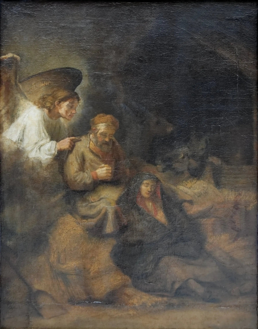 De droom van Sint Jozef - Rembrandt