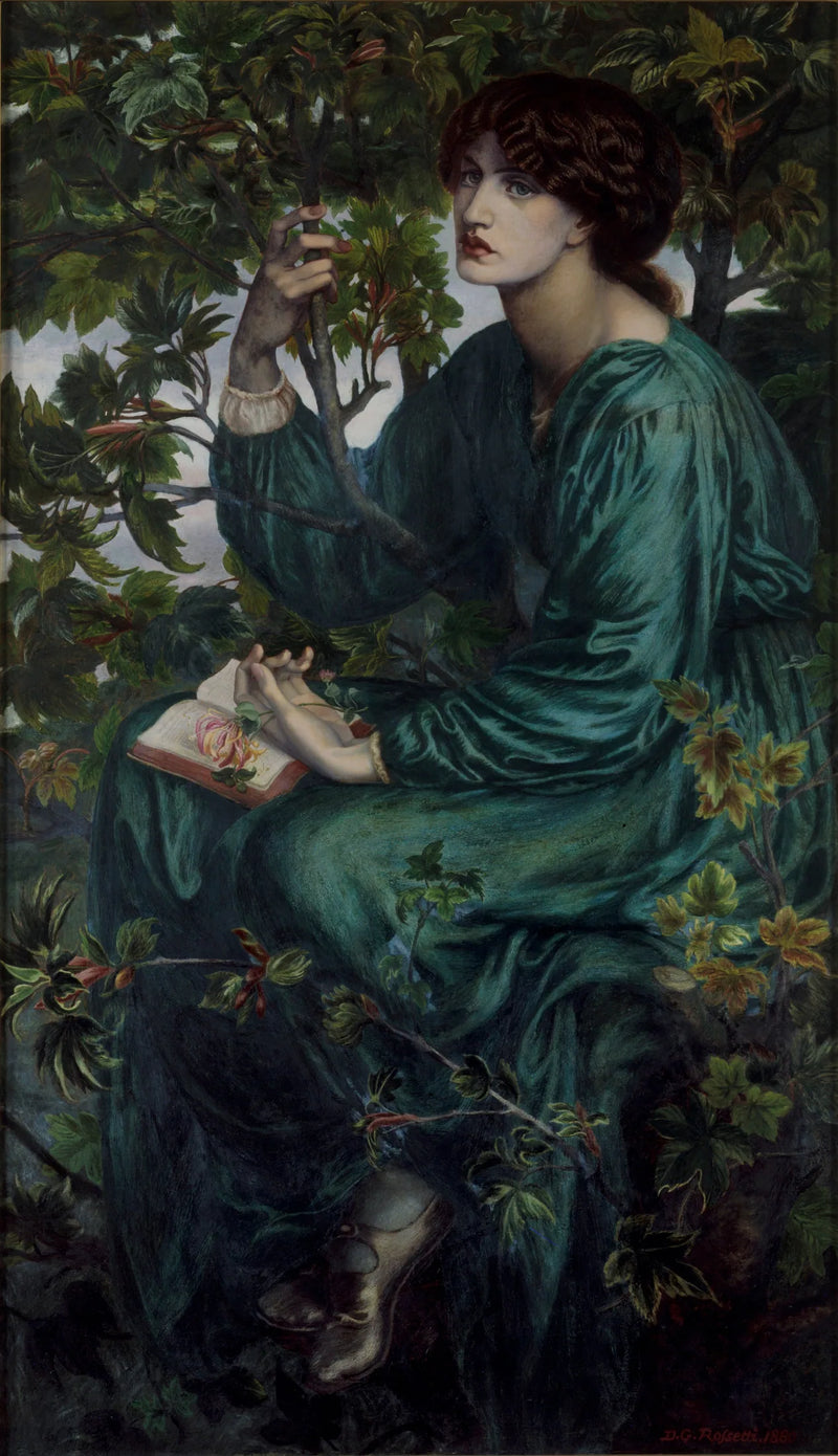 De ontwakende droom - Dante Gabriel Rossetti