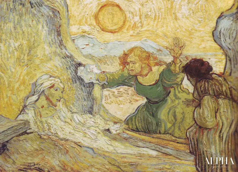 Le réveil de Lazare - Van Gogh - Reproductions de tableaux et peintures haut de gamme