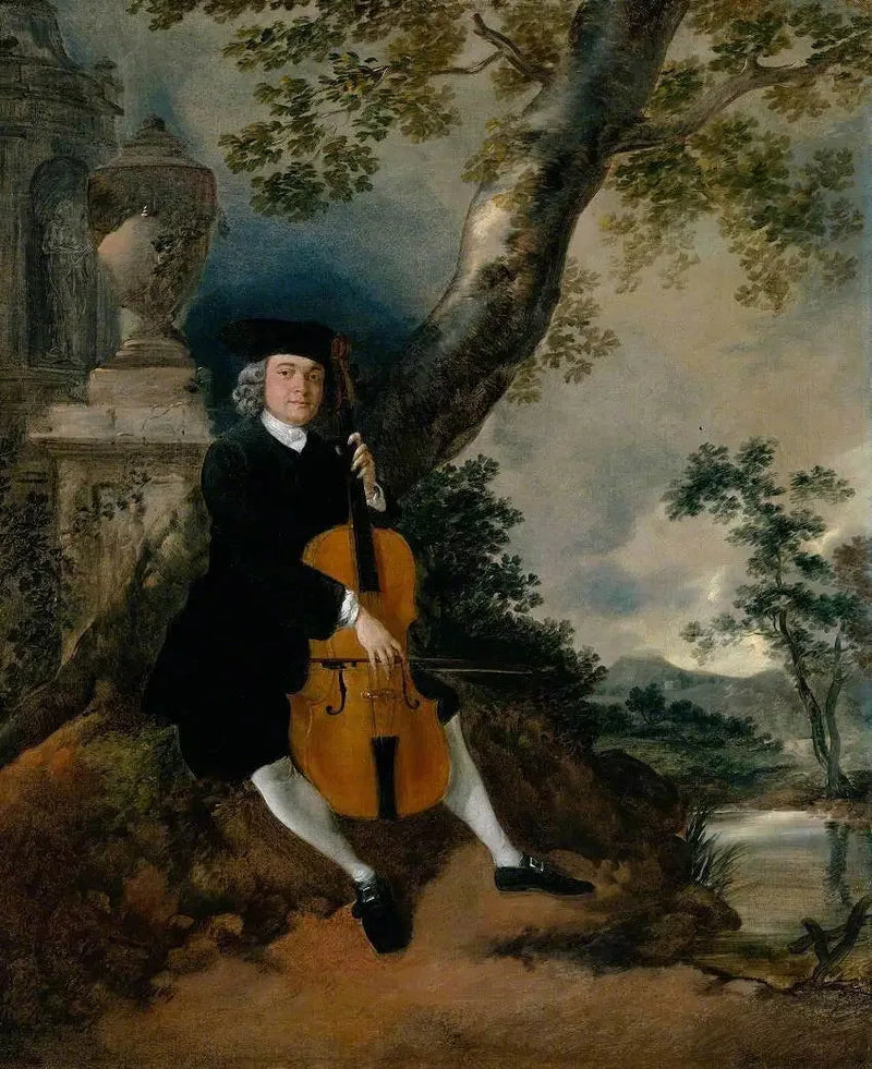 De dominee John Chafy die cello speelt in een landschap - Thomas Gainsborough

Source:
Le révérend John Chafy jouant du violoncelle dans un paysage - Thomas Gainsborough