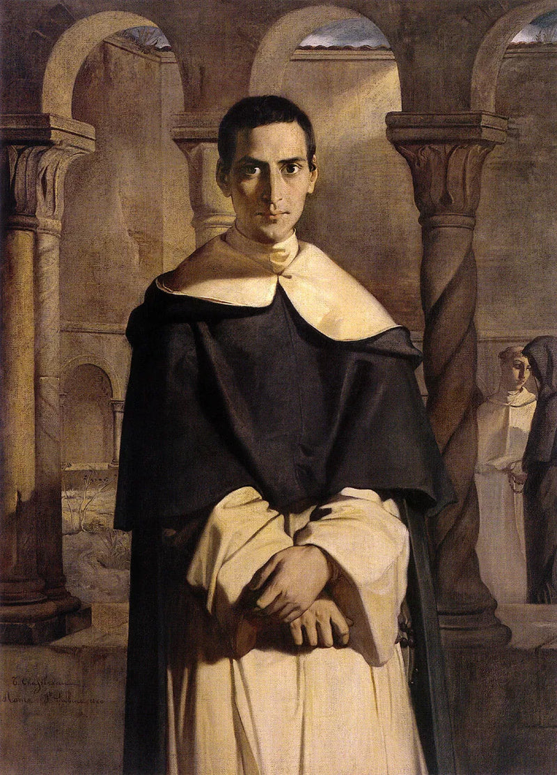De Reverende Vader Dominique Lacordaire van de orde der dominicanen - Théodore Chassériau
