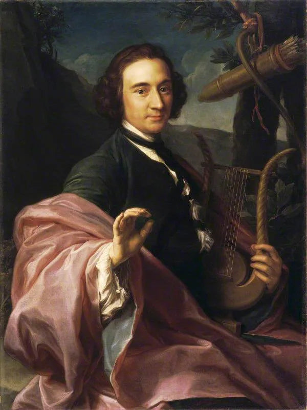 De reverend Utrick Fetherstonhaugh (1717/18-1788) in de rol van Apollo - Pompeo Batoni