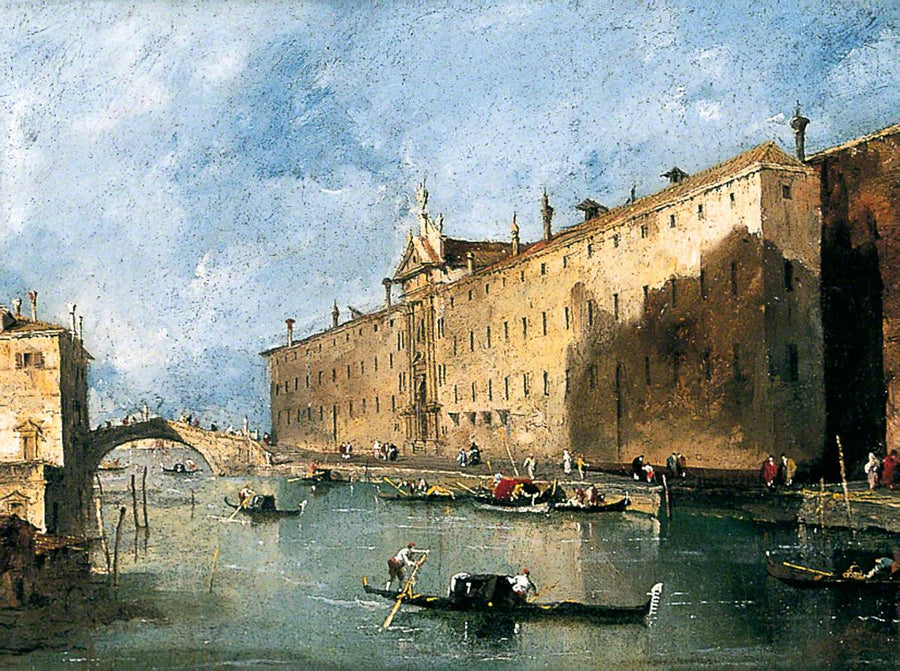 De « Rio dei mendicanti » - Francesco Guardi