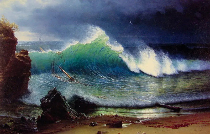 De kustlijn van de turquoise zee - Albert Bierstadt

Source:
Le rivage de la mer turquoise - Albert Bierstadt