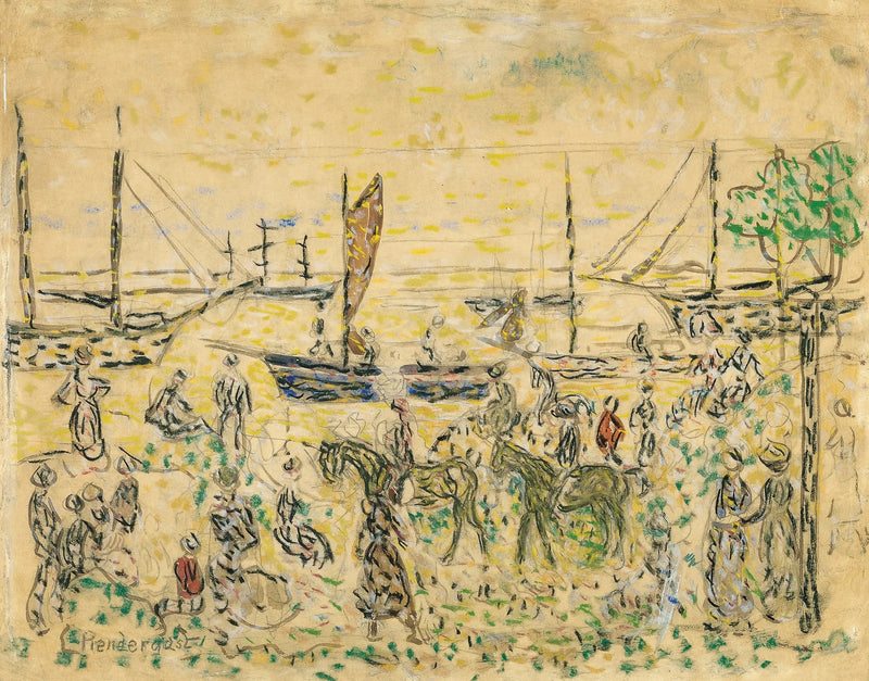 De kustlijn - Maurice Prendergast

Source:
Le rivage - Maurice Prendergast