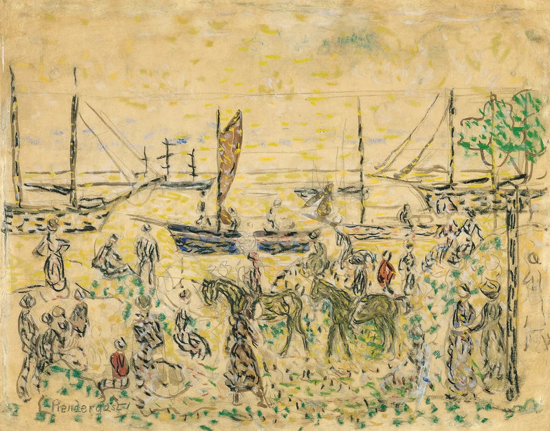 De kustlijn - Maurice Prendergast

Source:
Le rivage - Maurice Prendergast