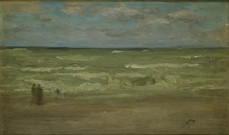De Kust, Pourville - James Abbott McNeill Whistler