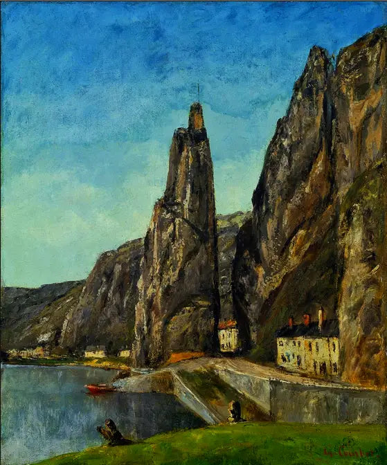 De Rocher à Bayard, in Dinant - Gustave Courbet