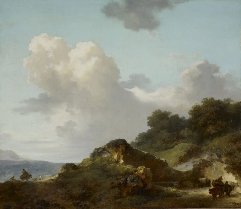 De rots - Jean-Honoré Fragonard