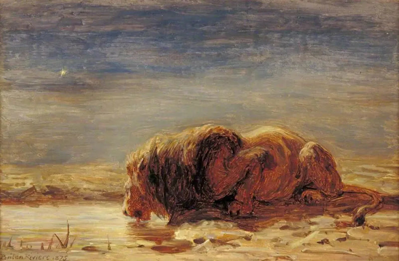 De koning drinkt - Briton Rivière

Source:
Le roi boit - Briton Rivière