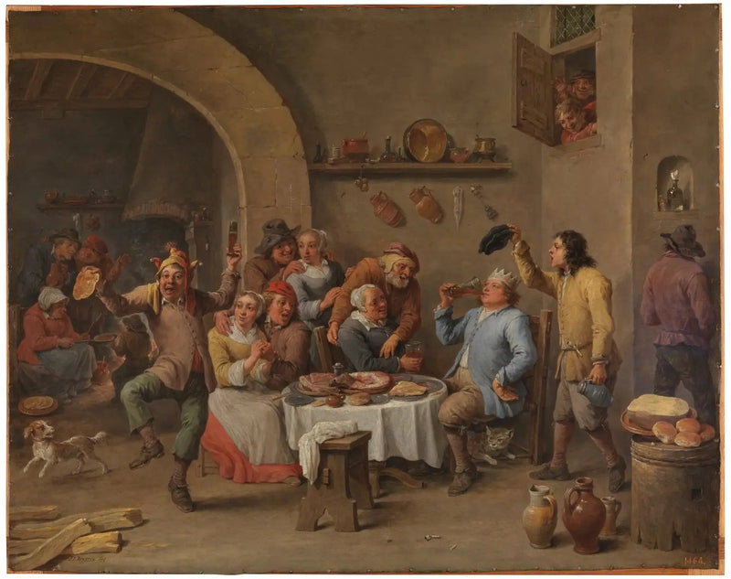 De koning drinkt - David Teniers de Jonge

Source:
Le roi boit - David Teniers le Jeune