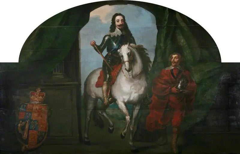 Koning Karel I (1600-1649) en zijn pages M. de St Antoine, ridder van Epergnon - Antoine van Dyck

Source:
Le roi Charles Ier (1600-1649) et son écuyer M. de St Antoine, chevalier d'Epergnon - Antoine van Dyck