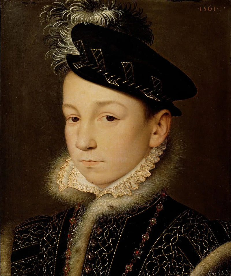 De koning Karel IX van Frankrijk - François Clouet

Source:
Le roi Charles IX de France - François Clouet