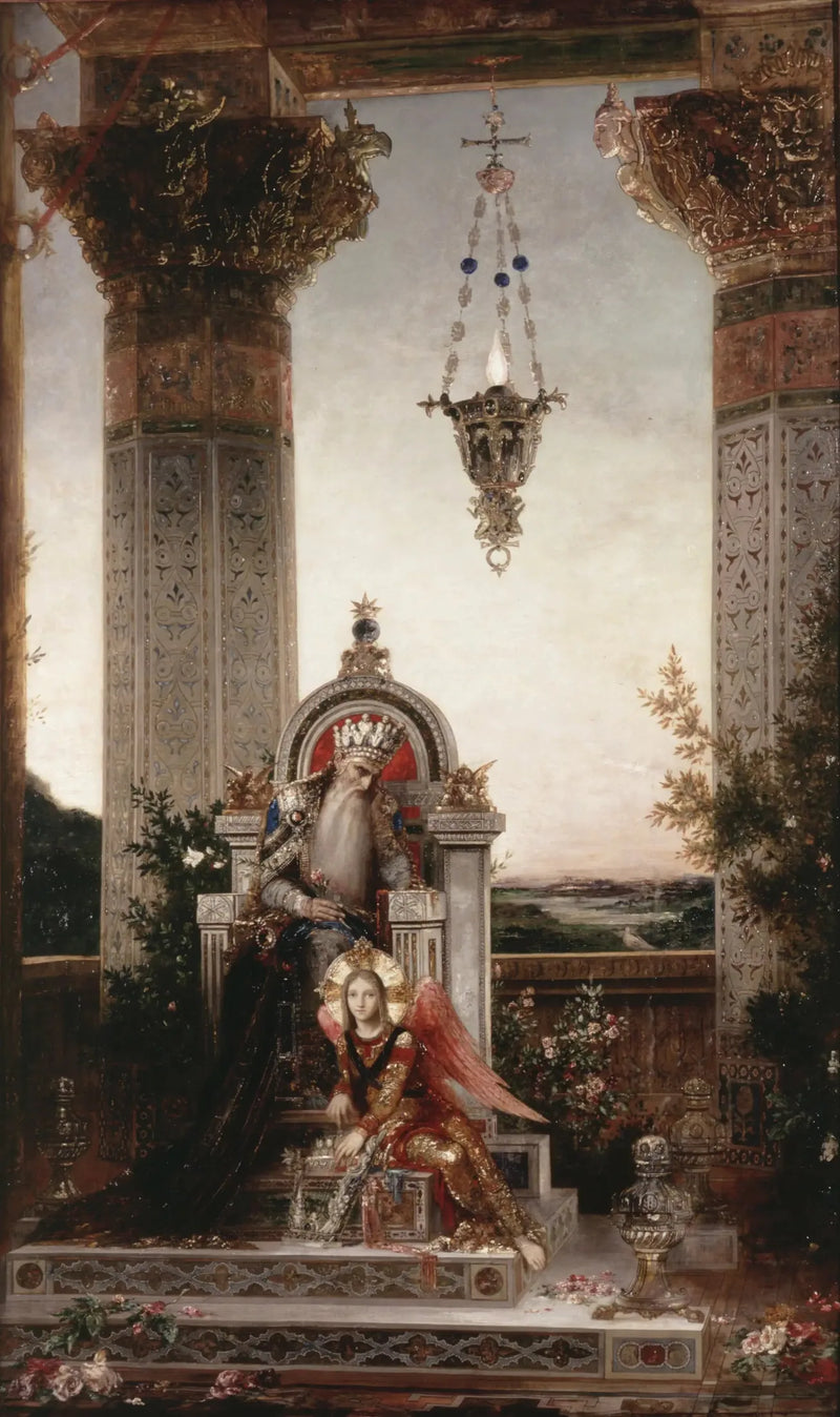 De koning David - Gustave Moreau