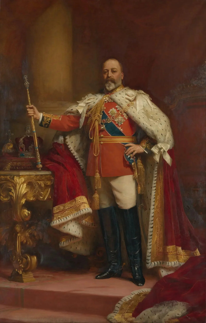 De koning Eduard VII (1841-1910) - Luke Fildes

Source:
Le roi Édouard VII (1841-1910) - Luke Fildes