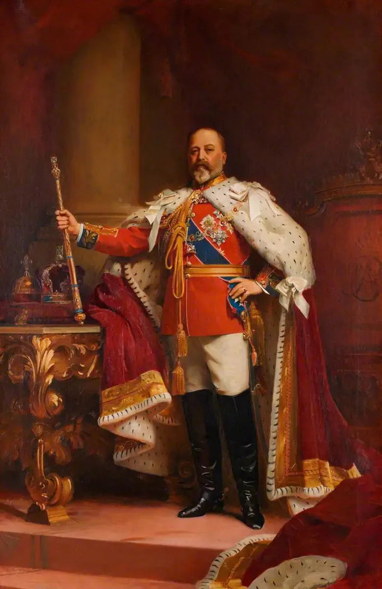 De koning Eduard VII (1841–1910) - Luke Fildes

Source:
Le roi Édouard VII (1841–1910) - Luke Fildes