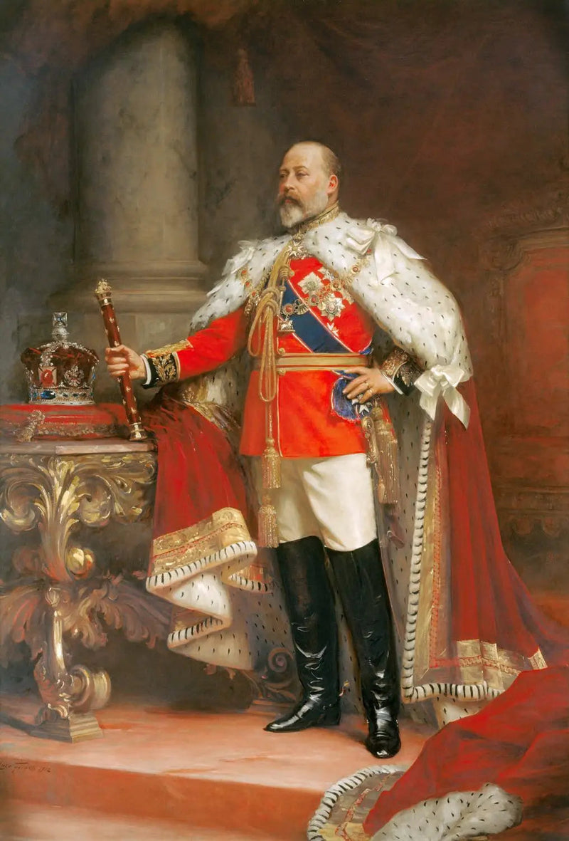 De koning Eduard VII (1841-1910) - Luke Fildes

Source:
Le roi Édouard VII (1841-1910) - Luke Fildes