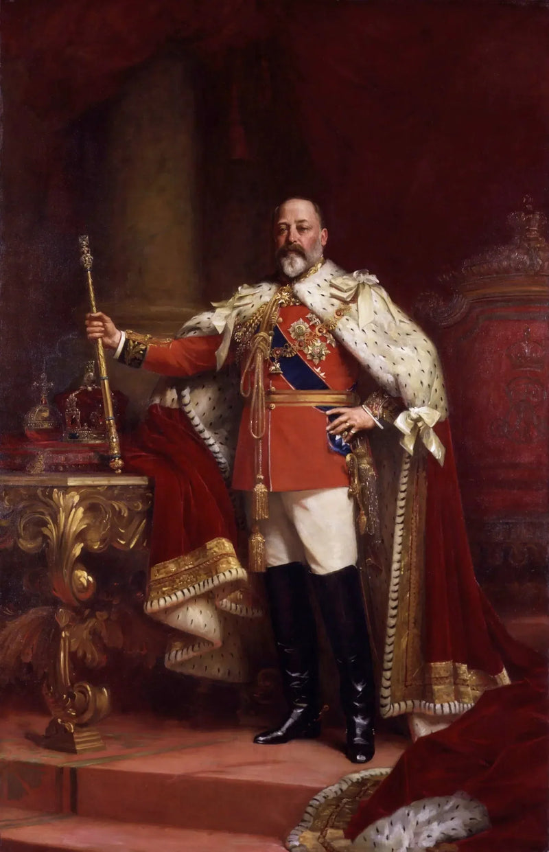 Koning Eduard VII - Luke Fildes

Source:
Le roi Édouard VII - Luke Fildes