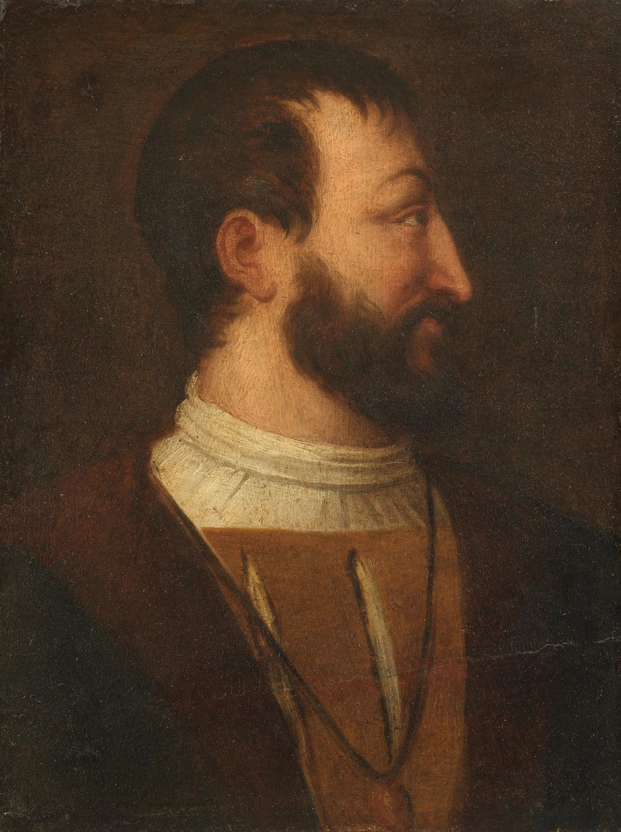 De koning François I van Frankrijk - Titian