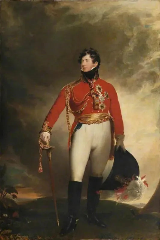 Koning George IV (1762-1830) als prins-regent - Thomas Lawrence