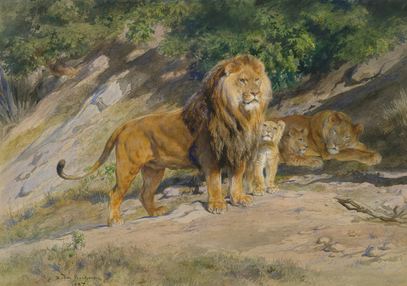 De koning kijkt - Rosa Bonheur