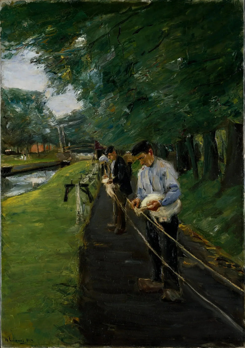 De Touwbaan in Edam - Max Liebermann
