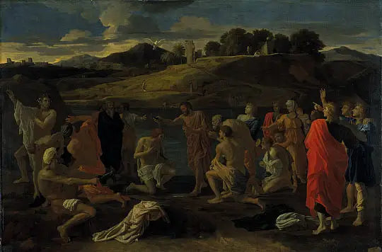 Het Sacrament van de doop - Nicolas Poussin