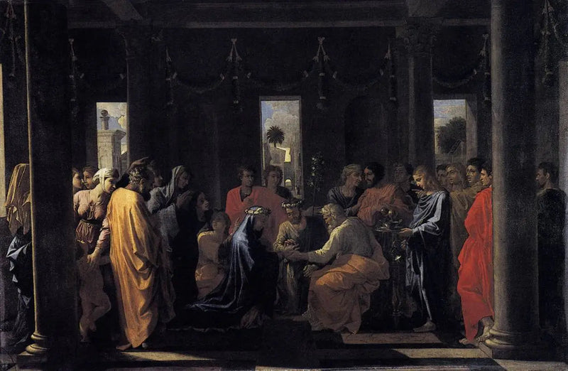 Het Huwelijks Sacrament - Nicolas Poussin